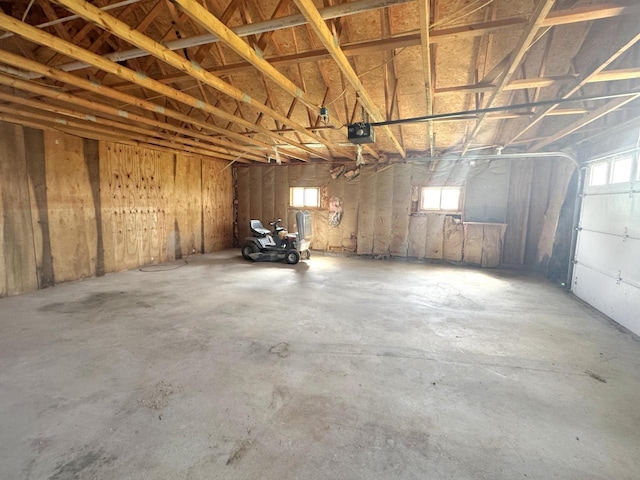 N5516 Polar Rd, Bryant, WI 54418 - garage with a garage door opener