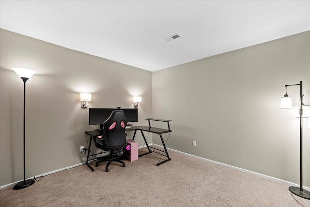 847 W Puetz Rd, Oak Creek, WI 53154 - home office featuring carpet floors and baseboards