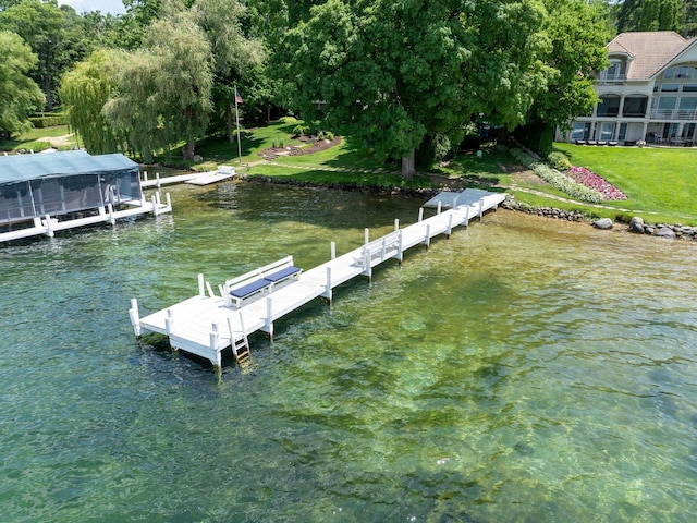 915 Mariane Ter, Lake Geneva, WI 53147 - dock with a water view