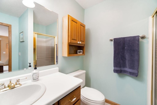 4129 Birch Crest Ln, Eau Claire, WI 54701 - bathroom with vanity and a shower stall