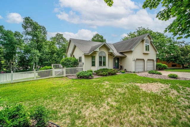 4129 Birch Crest Ln, Eau Claire, WI 54701 - view of front of property featuring concrete driveway and a garage