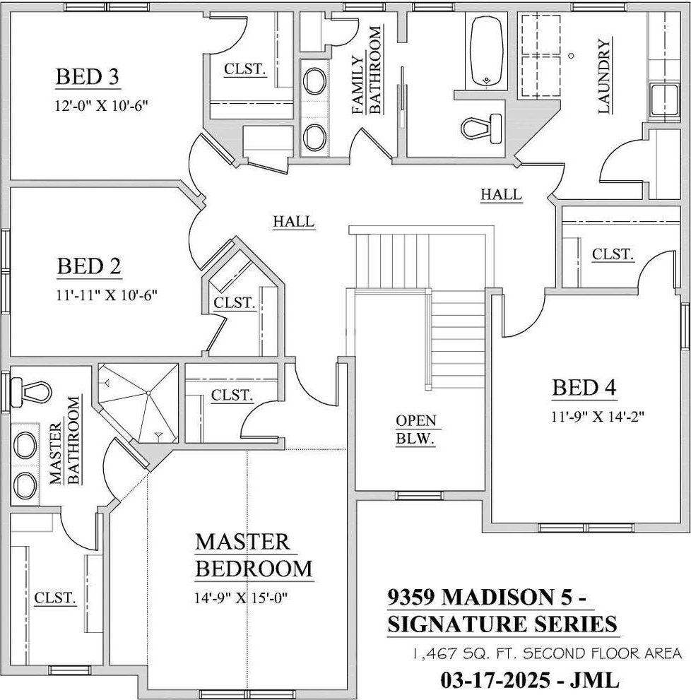 511 Woodside Ct, West Bend, WI 53095 - view of floor plan / room layout