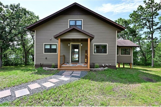 33516 No Mans Trl, Minong, WI 54859 - bungalow with a front lawn