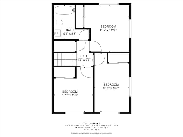 8088 N 65th St, Brown Deer, WI 53223 - view of home floor plan