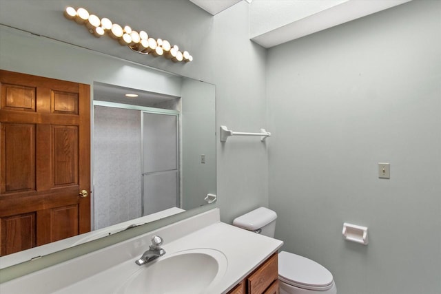 2975 River Birch Dr Unit F, Brookfield, WI 53045 - bathroom with vanity and a shower with shower door