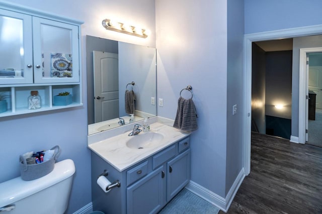 N165W20576 Berry Patch Rd Unit 702, Jackson, WI 53037 - half bath featuring vanity and wood finished floors