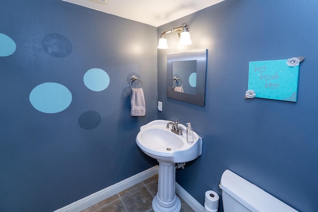 N165W20576 Berry Patch Rd Unit 702, Jackson, WI 53037 - half bathroom with toilet and tile patterned floors