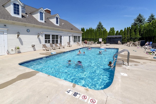 N165W20576 Berry Patch Rd Unit 702, Jackson, WI 53037 - community pool featuring a patio area