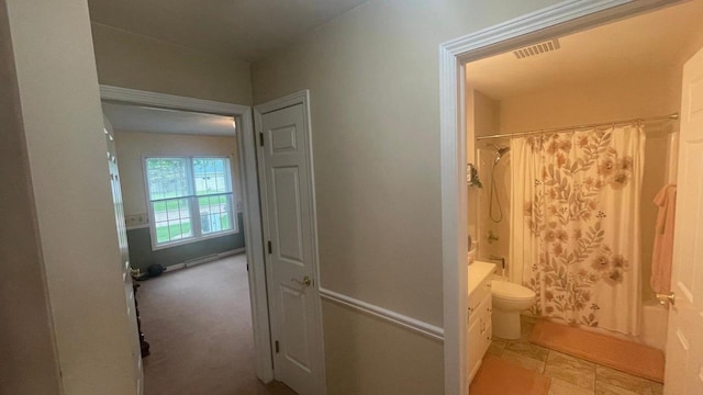 22 Weatherstone Dr, Appleton, WI 54914 - bathroom featuring shower / bath combo and vanity