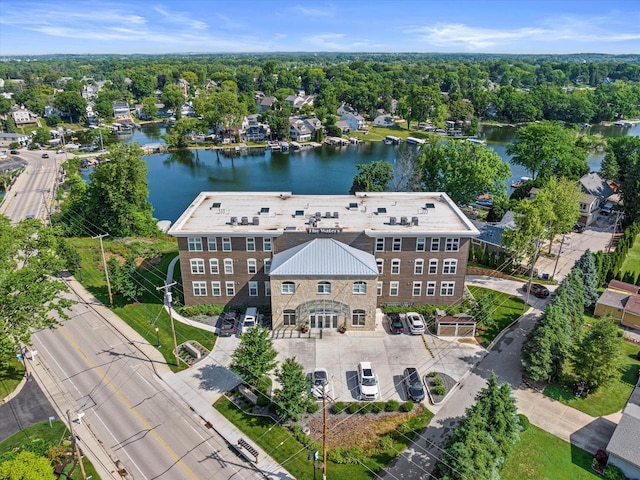 N52W35002 Lake Dr Unit 302, Okauchee, WI 53069 - drone / aerial view of a large body of water