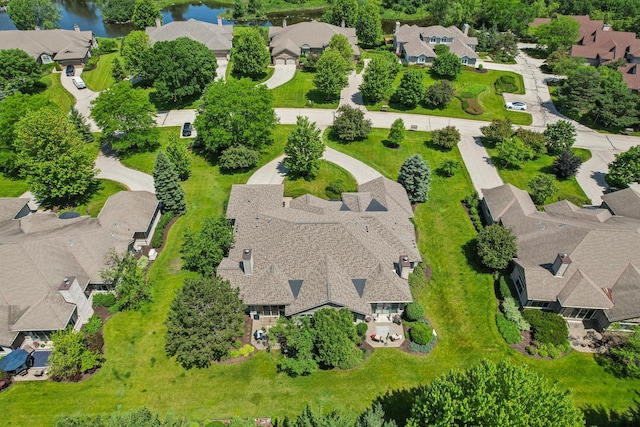 16885 Lake Rd Unit A, Brookfield, WI 53005 - aerial view of residential area featuring a nearby body of water