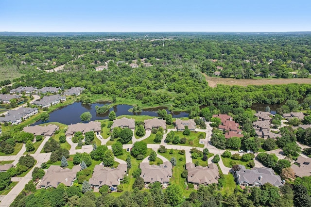 16885 Lake Rd Unit A, Brookfield, WI 53005 - aerial view of residential area with a large body of water and a forest