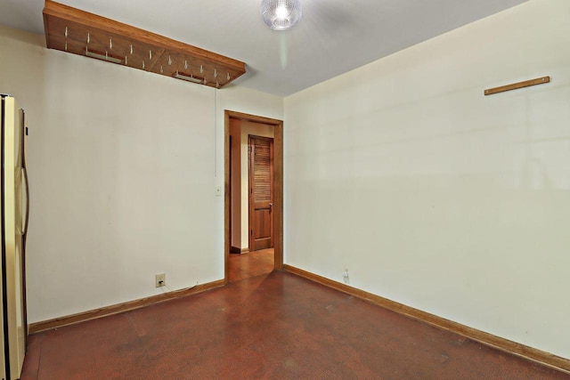 3023 Bruce Dr, Racine, WI 53404 - spare room featuring baseboards