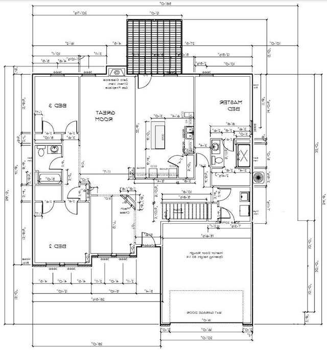 640 E Maple Beach Dr, Edgerton, WI 53534 - view of floor plan / room layout