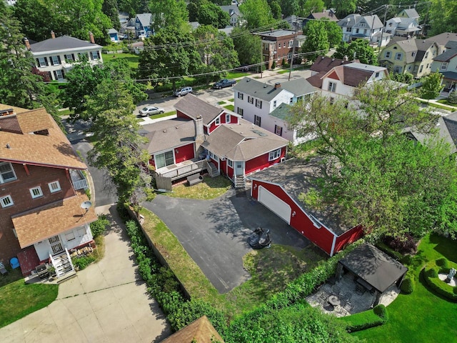 513 61st St, Kenosha, WI 53143 - aerial view of residential area