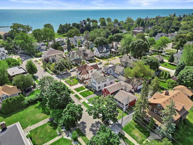 513 61st St, Kenosha, WI 53143 - aerial view of residential area with a large body of water