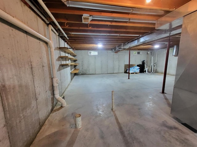 1607 E Cleveland St, Marshfield, WI 54449 - unfinished below grade area featuring stairs