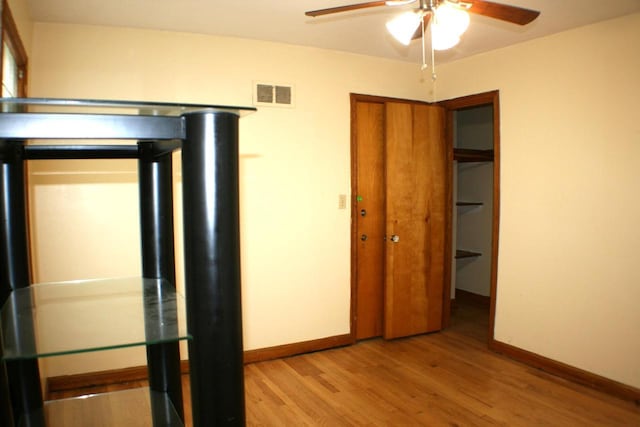 4228 N 52nd St, Milwaukee, WI 53216 - unfurnished bedroom featuring wood finished floors, a closet, and refrigerator