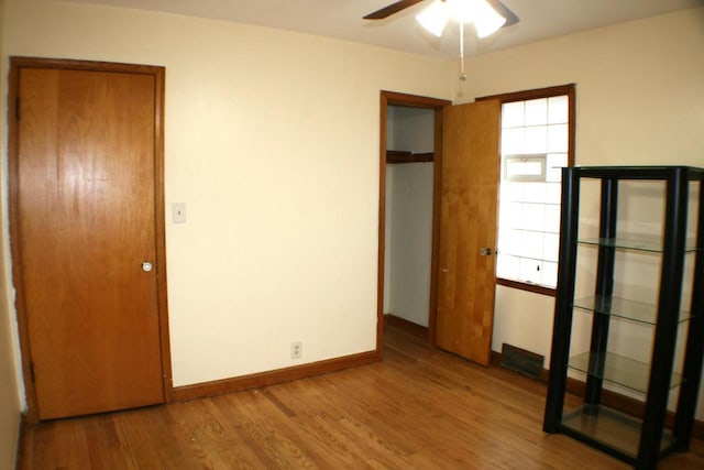 4228 N 52nd St, Milwaukee, WI 53216 - unfurnished bedroom featuring wood finished floors and baseboards