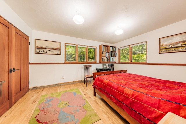 W296N2978 Franciscan Rd, Pewaukee, WI 53072 - bedroom with light wood-style floors and multiple windows