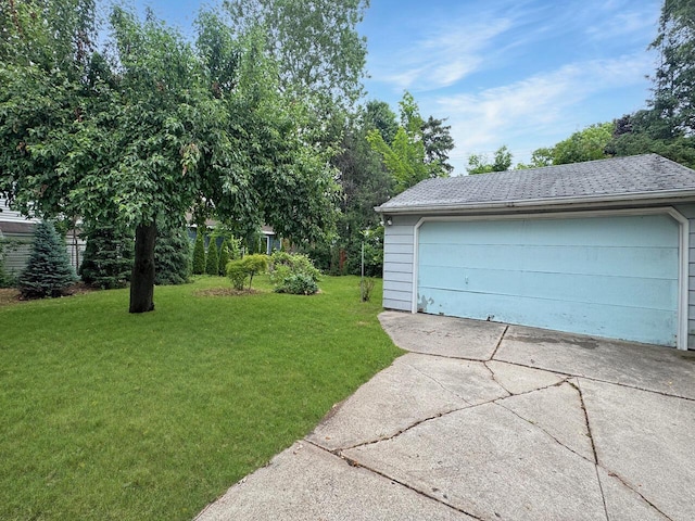4958 S 20th St, Milwaukee, WI 53221 - view of detached garage