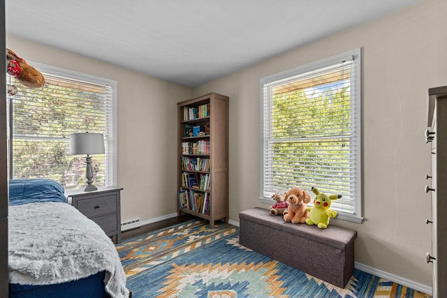 1824 W Reid Dr, Appleton, WI 54914 - bedroom featuring baseboard heating and baseboards