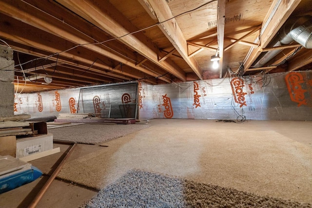 1824 W Reid Dr, Appleton, WI 54914 - view of unfinished basement