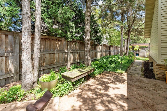 1824 W Reid Dr, Appleton, WI 54914 - fenced backyard featuring a patio
