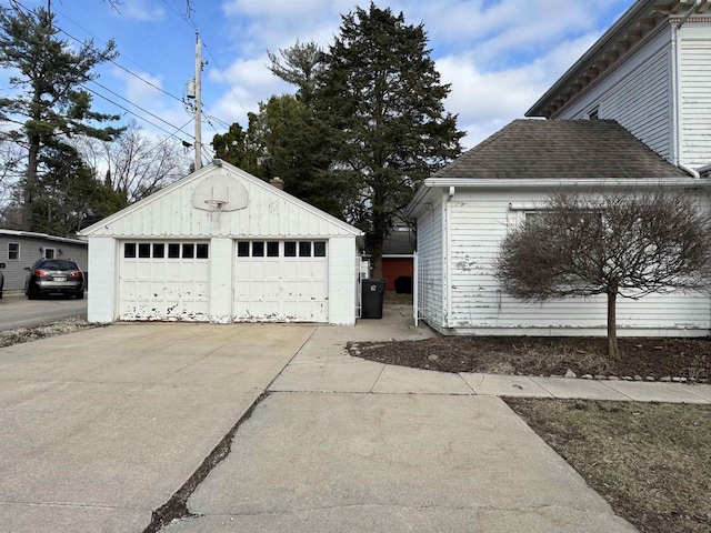 195 E Park Ave, Berlin, WI 54923 - view of detached garage