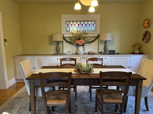 2505 Robinsdale Ave, La Crosse, WI 54601 - dining space featuring wood finished floors and baseboards