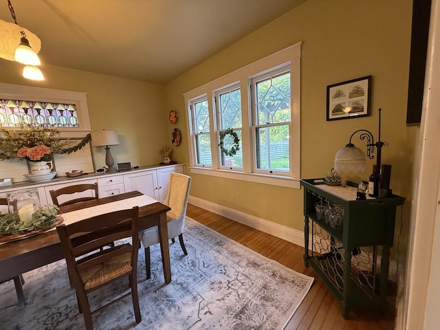 2505 Robinsdale Ave, La Crosse, WI 54601 - dining room featuring light wood-style flooring and baseboards