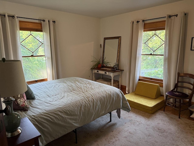 2505 Robinsdale Ave, La Crosse, WI 54601 - bedroom featuring multiple windows and carpet flooring