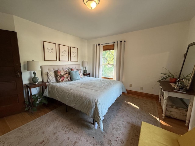 2505 Robinsdale Ave, La Crosse, WI 54601 - bedroom featuring wood finished floors and baseboards