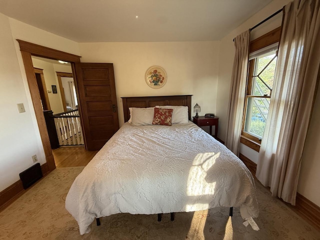2505 Robinsdale Ave, La Crosse, WI 54601 - bedroom featuring light wood finished floors and baseboards