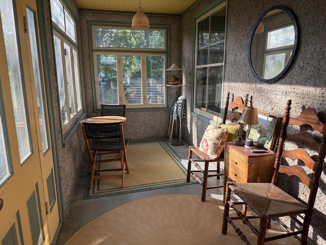 2505 Robinsdale Ave, La Crosse, WI 54601 - sunroom / solarium featuring wallpapered walls