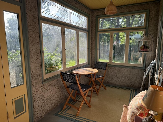 2505 Robinsdale Ave, La Crosse, WI 54601 - sunroom / solarium featuring wallpapered walls and plenty of natural light