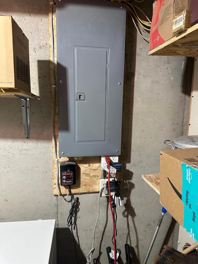 W6767 Pine Ave, Medford, WI 54451 - utility room with electric panel