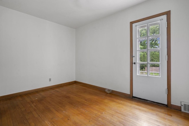613 Pleasant View St, Wauwatosa, WI 53226 - unfurnished room with light wood-style floors and baseboards