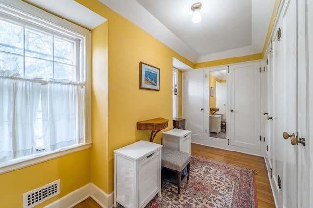 918 Fulton St, Wausau, WI 54403 - sitting room featuring wood finished floors