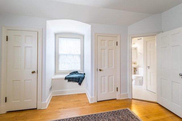 918 Fulton St, Wausau, WI 54403 - hall with light wood finished floors and baseboards