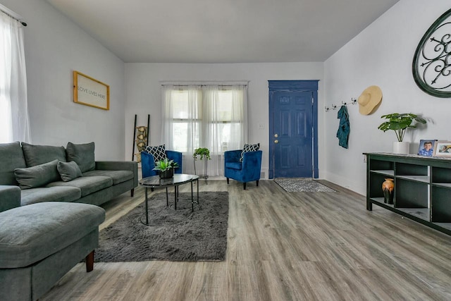 2710 W Fairmount Ave, Milwaukee, WI 53209 - living room with wood finished floors