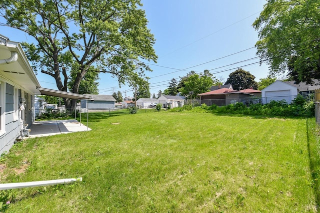 6148 N 38th St, Milwaukee, WI 53209 - view of yard with a patio area