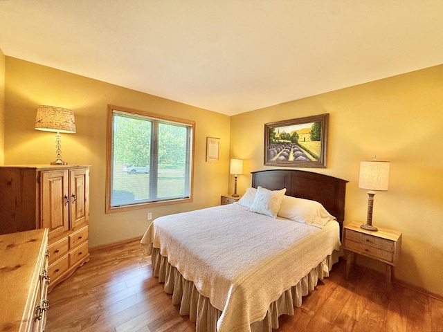 7975 Summit Dr, Delavan, WI 53115 - bedroom with light wood-style floors