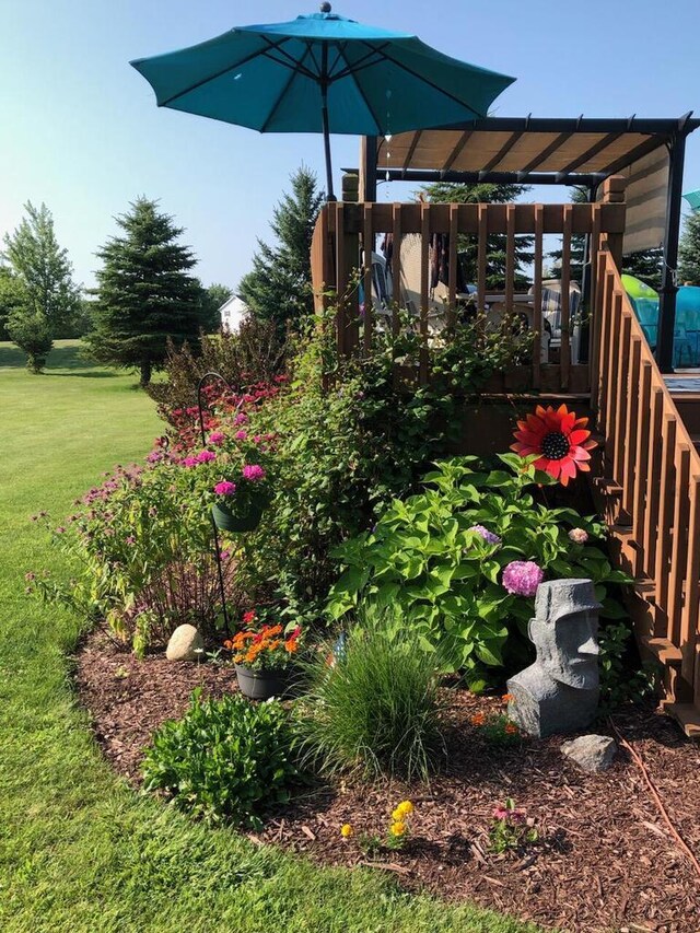 7975 Summit Dr, Delavan, WI 53115 - view of grassy yard