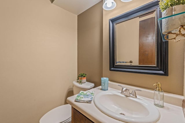 1512 David Ln, Waukesha, WI 53189 - half bath featuring toilet and vanity