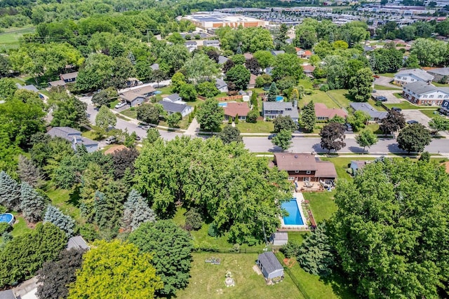 1512 David Ln, Waukesha, WI 53189 - drone / aerial view of a pool