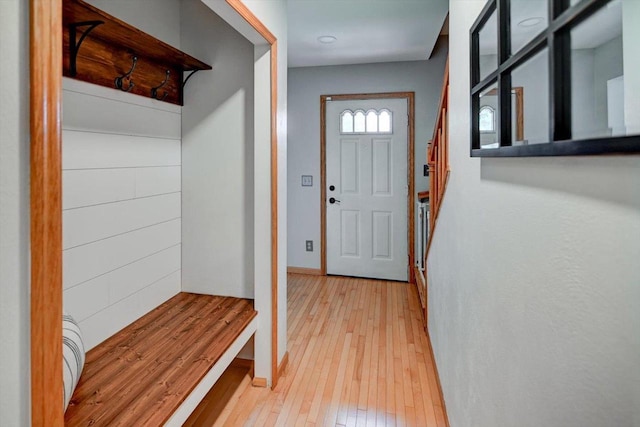 130 W Windsor Ave, Cottage Grove, WI 53527 - mudroom featuring light wood-type flooring