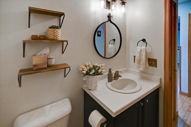 130 W Windsor Ave, Cottage Grove, WI 53527 - half bath with vanity and toilet