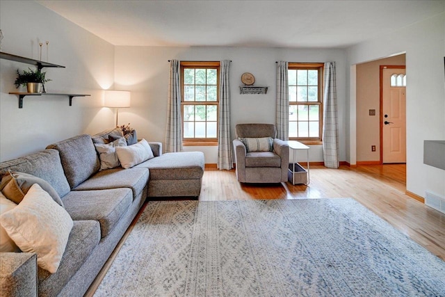 130 W Windsor Ave, Cottage Grove, WI 53527 - living room with plenty of natural light and wood finished floors
