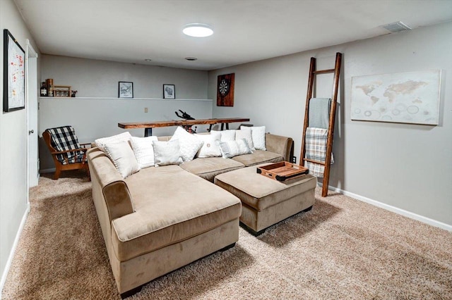 130 W Windsor Ave, Cottage Grove, WI 53527 - carpeted living room with baseboards